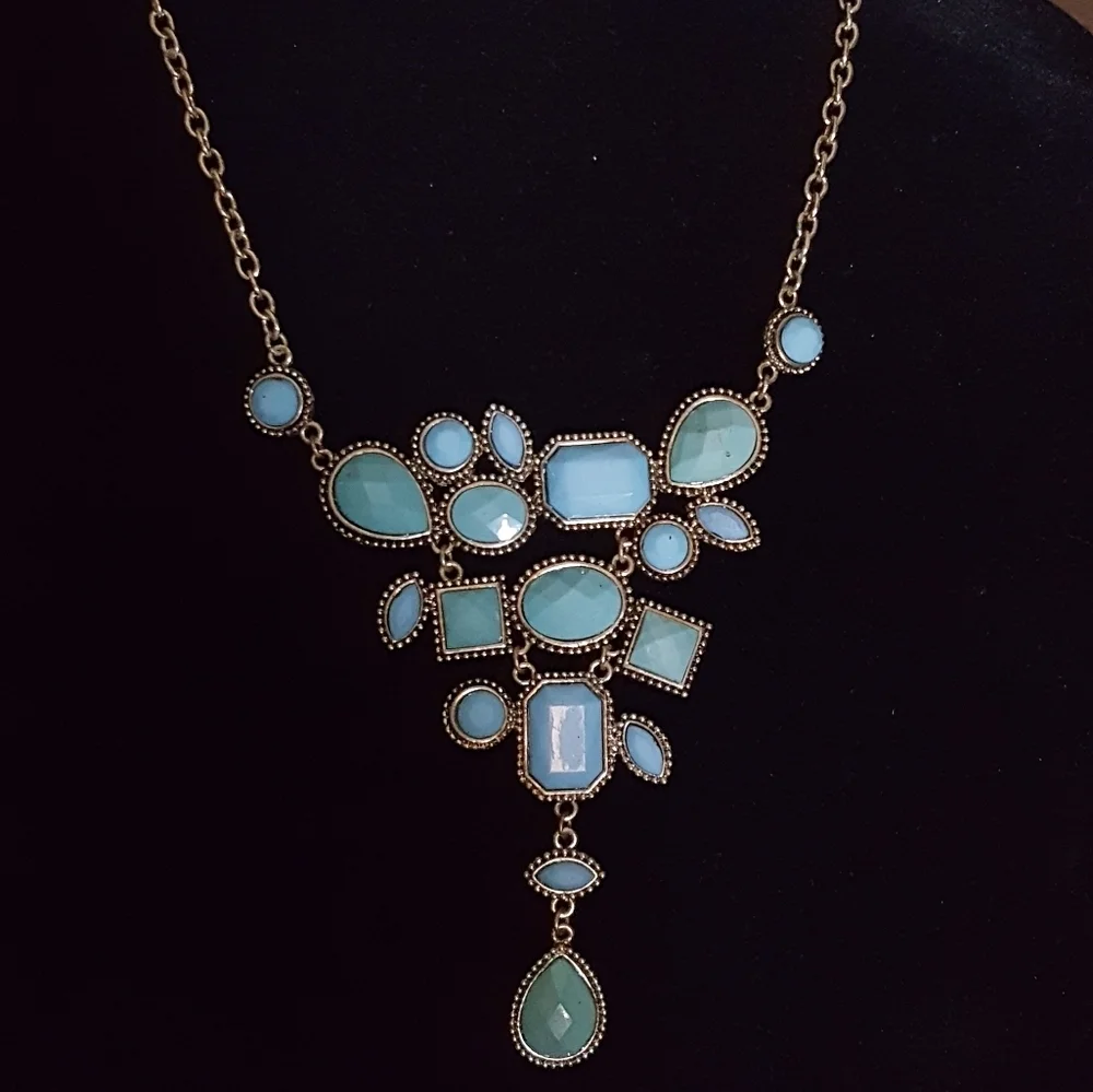 Vintage‎ - Faux Turquoise Statement Set